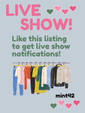 Unlisted Live Show Items